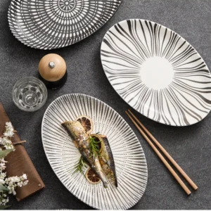 Michelle Oval Plate Collection